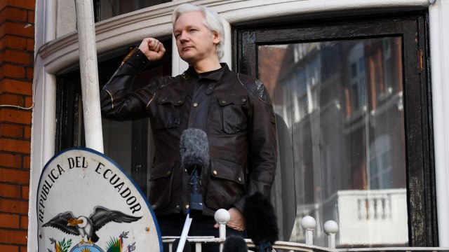 Pendiri Wikileaks, Julian Assange. Foto: AFP/JUSTIN TALLIS