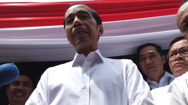 Capres no 01 Joko Widodo hadiri kampanye di Sentul, Bogor. Foto: Mirsan/kumparan