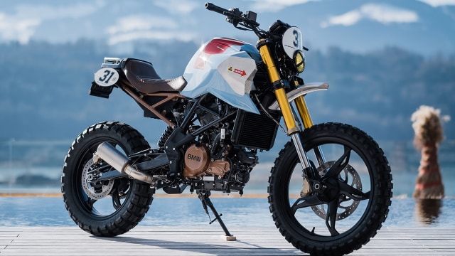 Modifikasi BMW G310GS Jadi Scrambler yang Jangkung (91196)