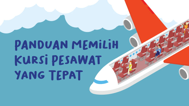  Cara  Mengecek Tempat Duduk Di Pesawat Sederet Tempat