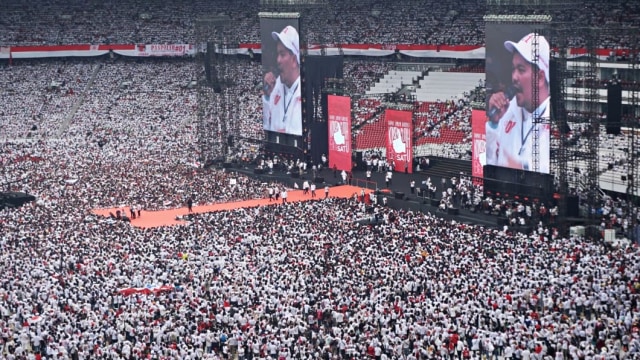 Kampanye Akbar, Konser Putih Bersatu, Pendukung