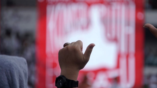 Penampilan sejumlah artis, Konser Putih Bersatu di Stadion Utama GBK, Jakarta
