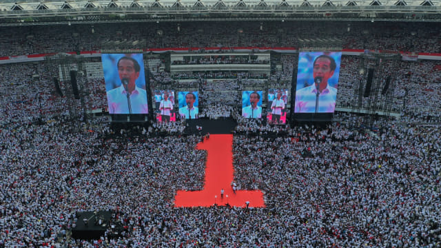 Kampanye akbar, Jokowi-Ma'ruf, GBK
