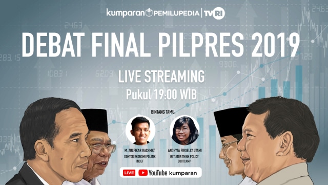 Live Streaming Debat Pamungkas Pilpres 2019 | Kumparan.com