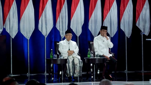 Debat Final Pilpres 2019, Pemilu 2019, Cawapres Nomor Urut 01, Jokowi-Ma'ruf