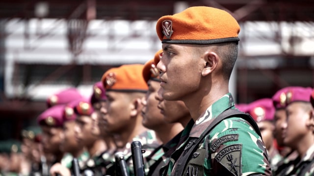 Apel Gabungan TNI dan Polri Persiapan Pemilu Serentak 2019