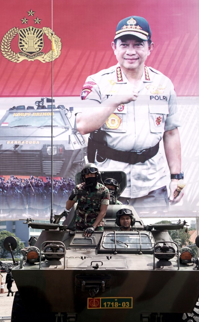 Apel Gabungan TNI dan Polri Persiapan Pemilu Serentak 2019 (NOT COVER)
