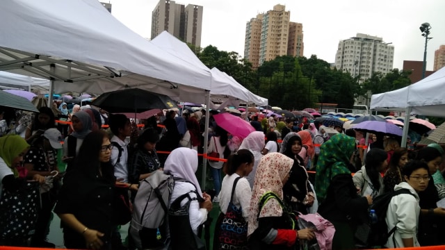 Antusiasme Warna Negara Indonesia, Pemilu 2019 di TPS Yuen Long, Hong Kong