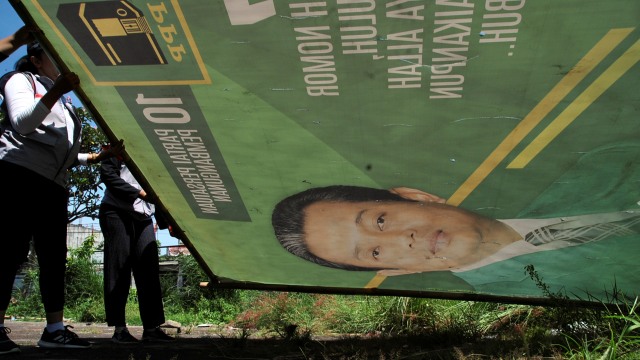 Penertiban Atribut Peraga Kampanye (APK), Bogor