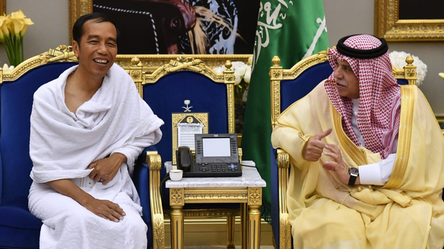 Presiden Jokowi saat berkunjung ke Arab Saudi. Foto: Dok. Istimewa