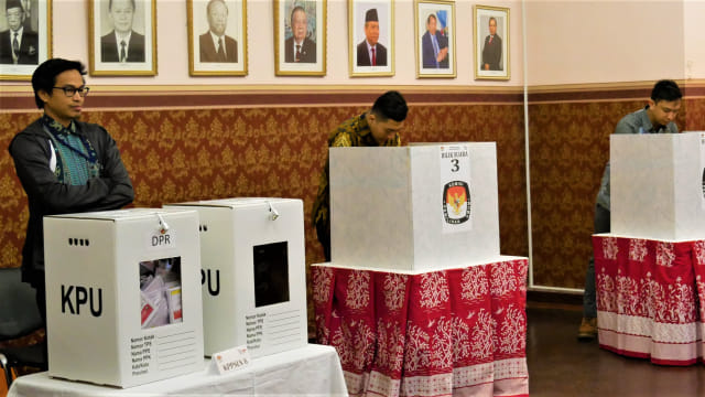 Pemilu 2019 di Moskow. Foto: Dok. KBRI Moskow