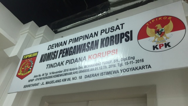 Kantor Komisi Pengawasan Korupsi Tindak Pidana Korupsi (KPK TIPIKOR), Foto: Arfiansyah Panji Purnandaru/kumparan