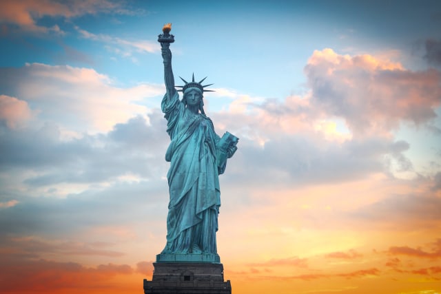 Patung Liberty, New York - Amerika Serikat Foto: Shutter Stock