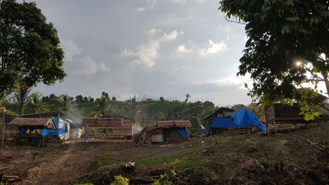Warga Samak Coblos di TPS relokasi