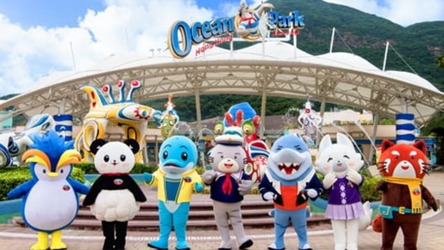 Maskot Ocean Park Foto: Dok. Ocean Park