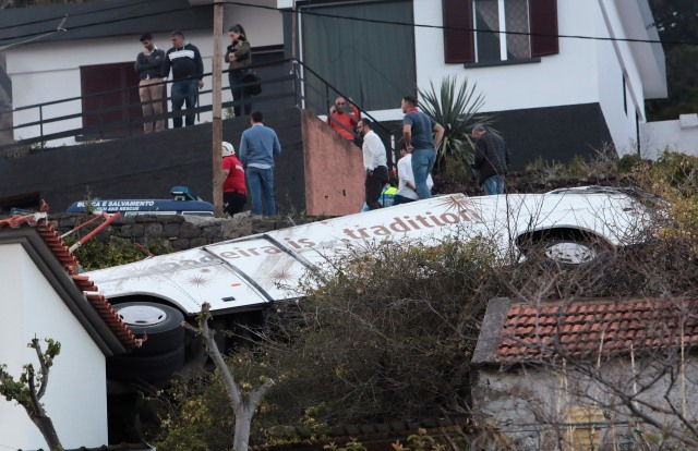 Kecelakaan bus, Portugal Foto: Reuters