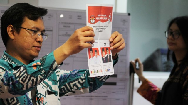 Suasana penghitungan suara di Berlin, Jerman