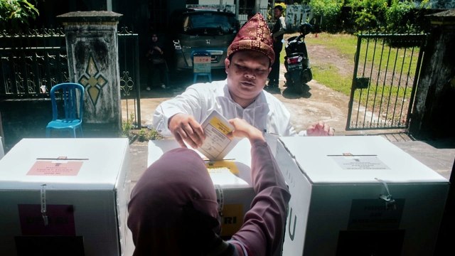 Ilustrasi proses pemungutan suara di Sumatera Selatan (foto: abp/Urban Id)
