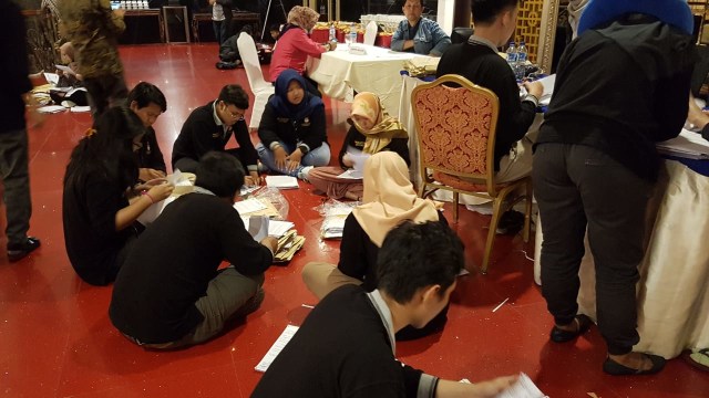 Proses saat Situng KPU