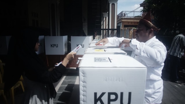 Ilustrasi pelaksanaan Pemilu di Palembang (foto: abp/urban Id)