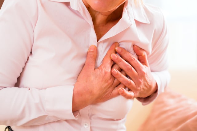 Ilustrasi sakit jantung Foto: Shutterstock