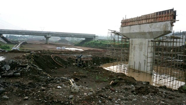 Kondisi proyek Tol Cisumdawu. Foto: Helmi Afandi Abdullah/kumparan