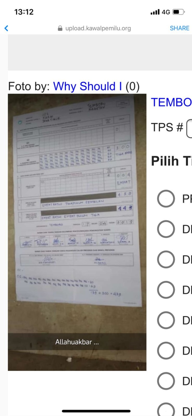 (NOT COVER) Surat Suara Palsu, Kawal Pemilu