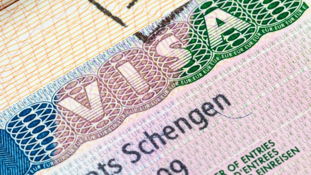 Ilustrasi Visa Schengen Foto: Shutter Stock