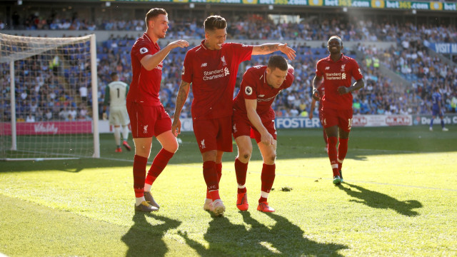 Liverpool melawan Cardiff City