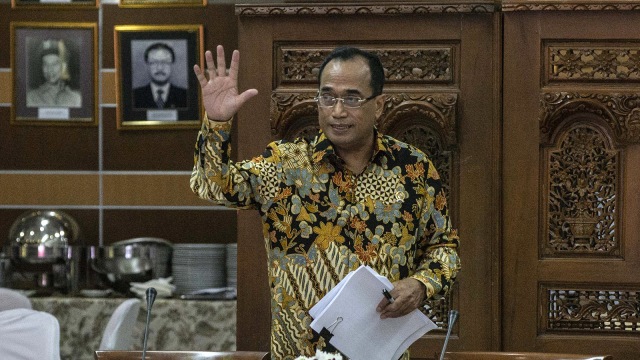 Menteri Perhubungan Budi Karya Sumadi. Foto: ANTARA FOTO/Aprillio Akbar