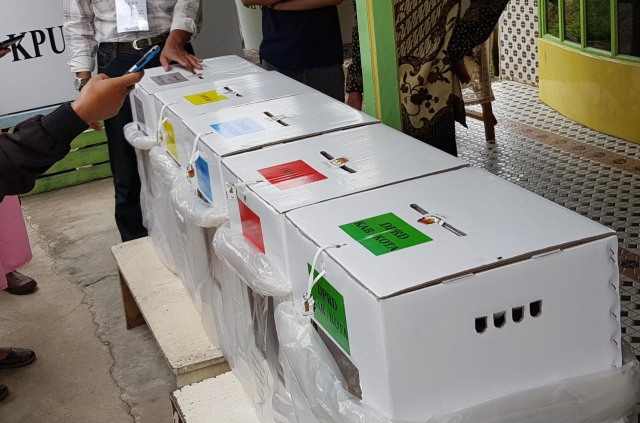 Ilustrasi kotak suara pemilu 2019. Foto: Dok Hi!Pontianak