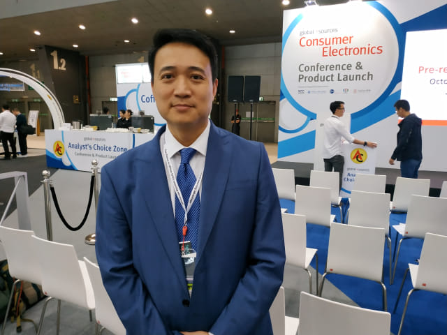 General Sales Manager Global Sources, Sam Hui.