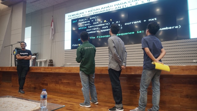 Foto: kumparan Academy di Kampus Institut Teknologi Sepuluh Nopember (2139)