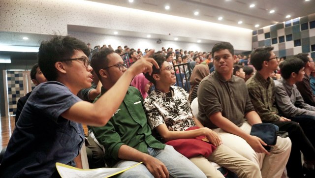 Foto: kumparan Academy di Kampus Institut Teknologi Sepuluh Nopember (2146)