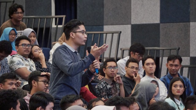 Foto: kumparan Academy di Kampus Institut Teknologi Sepuluh Nopember (2144)