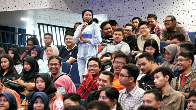 Foto: kumparan Academy di Kampus Institut Teknologi Sepuluh Nopember (2141)