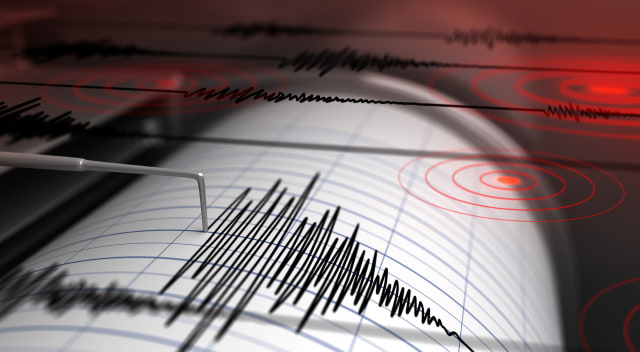 Seismograf, alat pencatat getaran gempa. Foto: kumparan