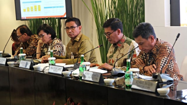 Konferensi pers terkait pemaparan kinerja Kuartal I 2019 BNI. Foto: Dok. BNI