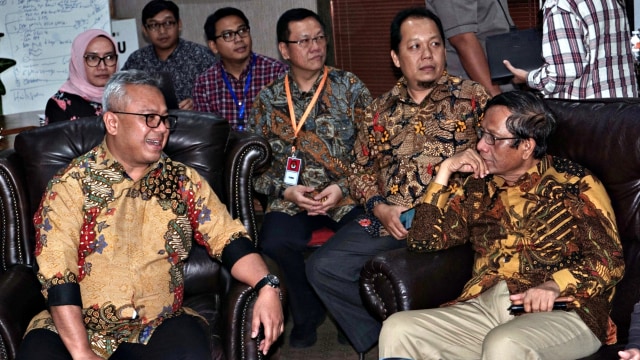 Ketua Arief Budiman, Mahfud MD