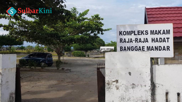 Kompleks makam raja-raja dan hadat Banggae di Majene, Mandar. Foto: Dok. Sulbar Kini