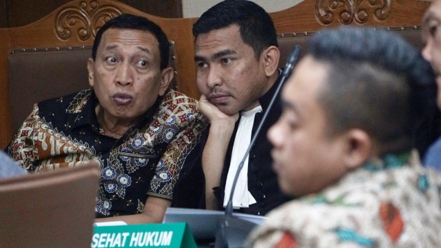 Terdakwa Ending Fuad Hamidy saat menjalani sidang lanjutan dengan agenda pemeriksaan saksi di Pengadilan Tipikor, Jakarta, Kamis (25/4). Foto: Fanny Kusumawardhani/kumparan