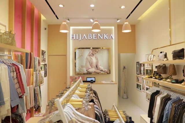 Toko offline Hijabenka di Mall Kota Kasablanka Foto: Hijabenka