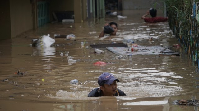 Banjir di Kalibata dampak naiknya air di Bendung Katulampa