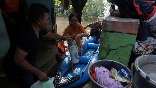 Banjir di Kalibata dampak naiknya air di Bendung Katulampa