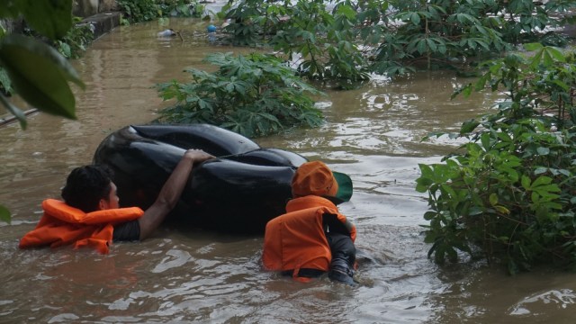 Banjir di Kalibata dampak naiknya air di Bendung Katulampa