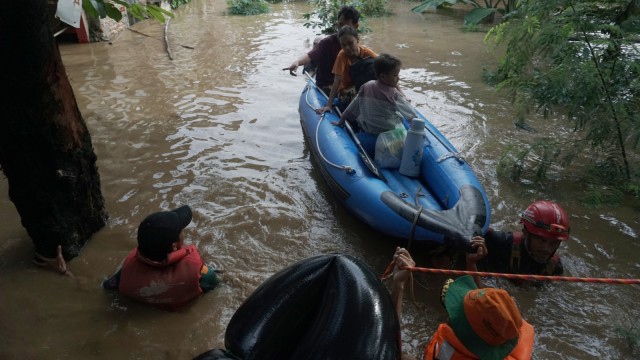 Banjir di Kalibata dampak naiknya air di Bendung Katulampa