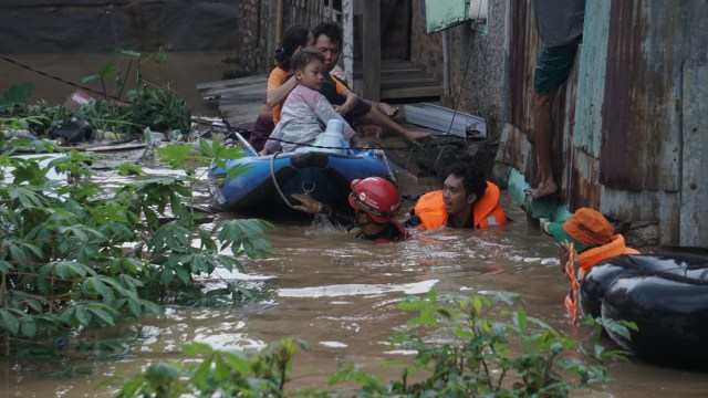 Banjir di Kalibata dampak naiknya air di Bendung Katulampa