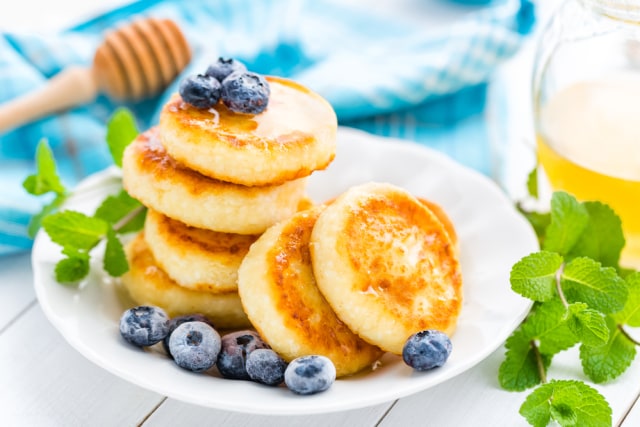 Ilustrasi cheese pancake Foto: Shutterstock