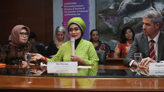 Launching Partnership between Ministry of Tourism of the Republic Indonesia and Booking.com