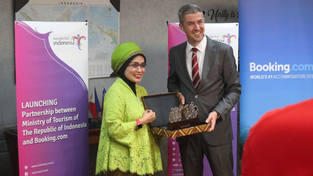 Launching Partnership between Ministry of Tourism of the Republic Indonesia and Booking.com